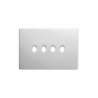 PLAQUE NEW STYLE 44 RECTANGULAIRE CORIAN BLANC 4 MODULES 4 COMMANDES|sfh|fd81c5e37319|