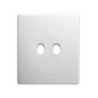 PLAQUE NEW STYLE 44 CARREE CORIAN BLANC 2 MODULES 1 COMMANDE|sfh|109ea0c6d0b8|
