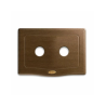 PLAQUE ENGLAND STYLE RECTANGULAIRE BOIS 3 MODULES 2 COMMANDES|sfh|41512442a0e8|