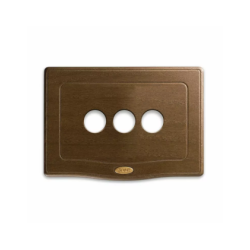 PLAQUE ENGLAND STYLE RECTANGULAIRE BOIS 3 MODULES 3 COMMANDES|sfh|92197dc71b43|
