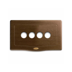 PLAQUE ENGLAND STYLE RECTANGULAIRE BOIS 4 MODULES 4 COMMANDES|sfh|d3ac46251929|