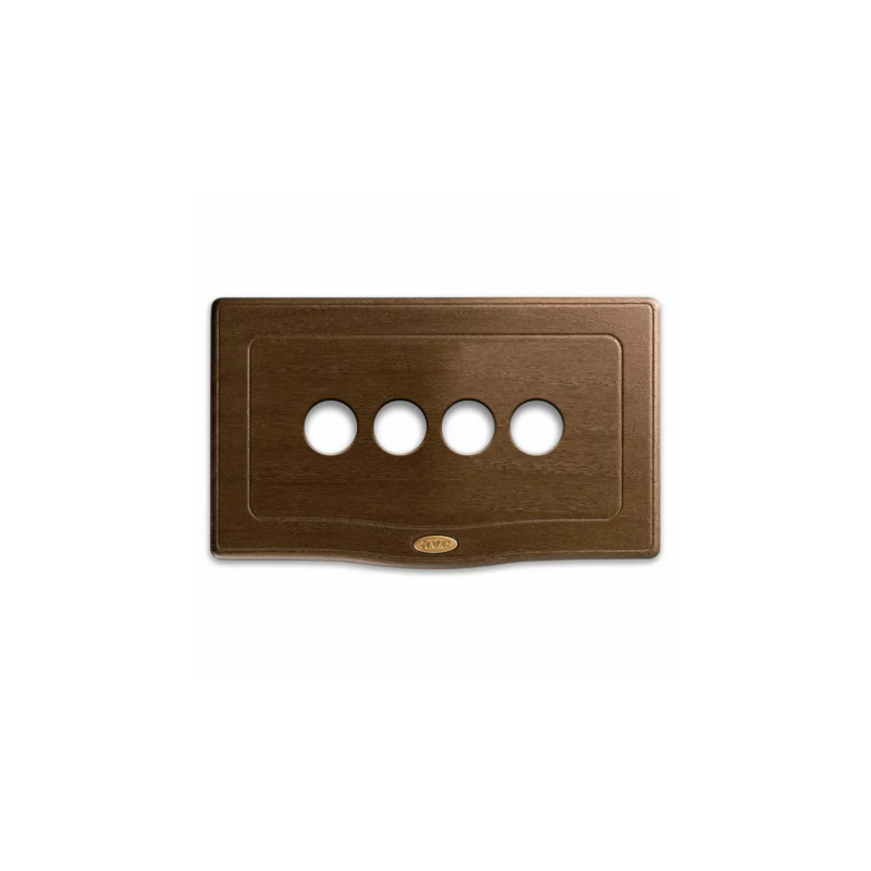 PLAQUE ENGLAND STYLE RECTANGULAIRE BOIS 4 MODULES 4 COMMANDES|sfh|d3ac46251929|