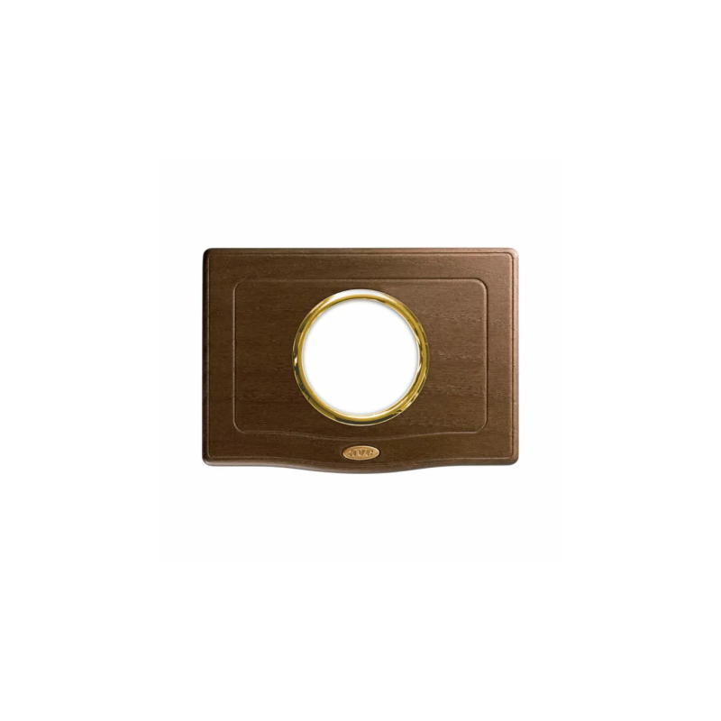 PLAQUE ENGLAND STYLE RECTANGULAIRE BOIS 3 MODULES POUR 1 PRISE DE COURANT|sfh|5812d4ee8092|