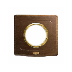 PLAQUE ENGLAND STYLE CARREE BOIS 2 MODULES POUR 1 PRISE DE COURANT|sfh|10522431fb1c|