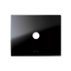 PLAQUE NEW STYLE 44 RECTANGULAIRE VERRE NOIR 3 MODULES 1 COMMANDE|sfh|0c425136296e|