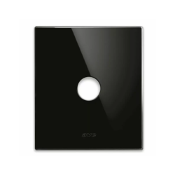 PLAQUE NEW STYLE 44 CARREE VERRE BLANC 2 MODULES 1 COMMANDE|sfh|3128d86861be|