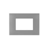 PLAQUE YOUNG 44 RECTANGULAIRE GRIS MAT 3 MODULES|sfh|559a897228cf|