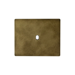 PLAQUE NEW STYLE 44 RECTANGULAIRE ALUMUNIUM COULEUR BRONZE ANTIQUE 3 MODULES 1 COMMANDE|sfh|4c2b92ec9e4f|