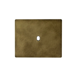 PLAQUE NEW STYLE 44 RECTANGULAIRE ALUMUNIUM COULEUR BRONZE ANTIQUE 3 MODULES 1 COMMANDE|sfh|eed3a7b76f57|