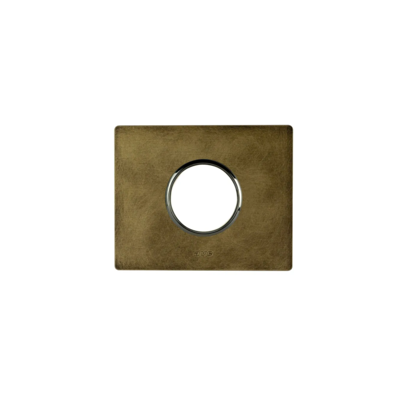 PLAQUE NEW STYLE 44 RECTANGULAIRE ALUMUNIUM COULEUR BRONZE ANTIQUE 3 MODULES POUR 1 PRISE DE COURANT|sfh|ae2ac69f8aab|