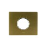 PLAQUE NEW STYLE 44 RECTANGULAIRE ALUMUNIUM COULEUR BRONZE 3 MODULES POUR 1 PRISE DE COURANT|sfh|5195d5f17e7e|