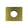 PLAQUE NEW STYLE 44 RECTANGULAIRE ALUMUNIUM COULEUR OR BROSSÉ 3 MODULES POUR 1 PRISE DE COURANT|sfh|40467903ac4d|
