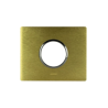 PLAQUE NEW STYLE 44 RECTANGULAIRE ALUMUNIUM COULEUR OR BROSSÉ 3 MODULES POUR 1 PRISE DE COURANT|sfh|75c092af29d9|