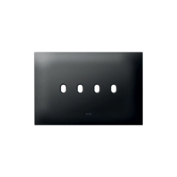 PLAQUE SMART NEW STYLE 44 RECTANGULAIRE GRIS TEKLA EFFET MAT 4 MODULES 4 COMMANDES|sfh|cb40161b8327|