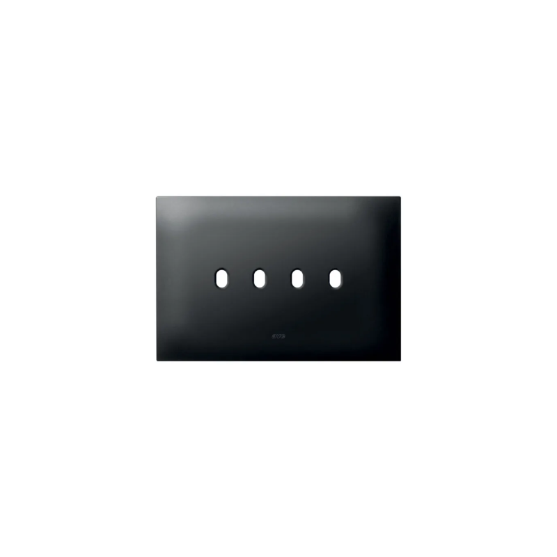 PLAQUE SMART NEW STYLE 44 RECTANGULAIRE GRIS TEKLA EFFET MAT 4 MODULES 4 COMMANDES|sfh|cb40161b8327|
