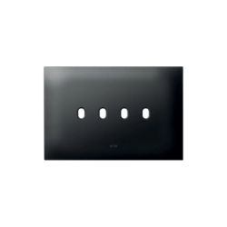 PLAQUE SMART NEW STYLE 44 RECTANGULAIRE GRIS TEKLA EFFET MAT 4 MODULES 4 COMMANDES|sfh|a1b732431188|