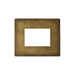 PLAQUE VERA 44 RECTANGULAIRE ALUMUNIUM COULEUR BRONZE ANTIQUE 3 MODULES|sfh|e6dbf90563f1|