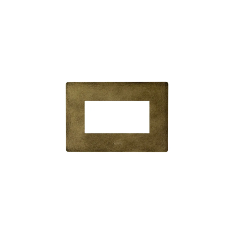PLAQUE VERA 44 RECTANGULAIRE ALUMUNIUM COULEUR BRONZE ANTIQUE 4 MODULES|sfh|d0dbd3b46956|