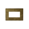 PLAQUE VERA 44 RECTANGULAIRE ALUMUNIUM COULEUR BRONZE ANTIQUE 4 MODULES|sfh|d0dbd3b46956|
