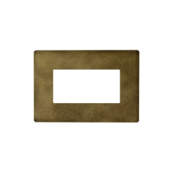 PLAQUE VERA 44 RECTANGULAIRE ALUMUNIUM COULEUR BRONZE ANTIQUE 4 MODULES|sfh|1d1dc26d5f60|