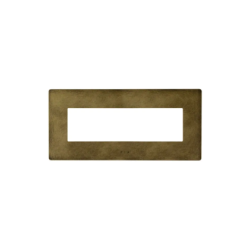 PLAQUE VERA 44 RECTANGULAIRE ALUMUNIUM COULEUR BRONZE ANTIQUE 7 MODULES|sfh|88b0c21adc7a|