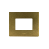 PLAQUE VERA 44 RECTANGULAIRE ALUMUNIUM COULEUR BRONZE 3 MODULES|sfh|a4952cbc655d|
