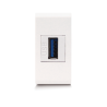 CHARGEUR USB 5V 2.4A 1 MODULE ANTIBACTERIEN 43