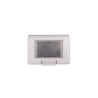 PLAQUE ETANCHE ENCASTREE RECTANGULAIRE 3 MODULES S43 BLANC|sfh|a1786149a870|