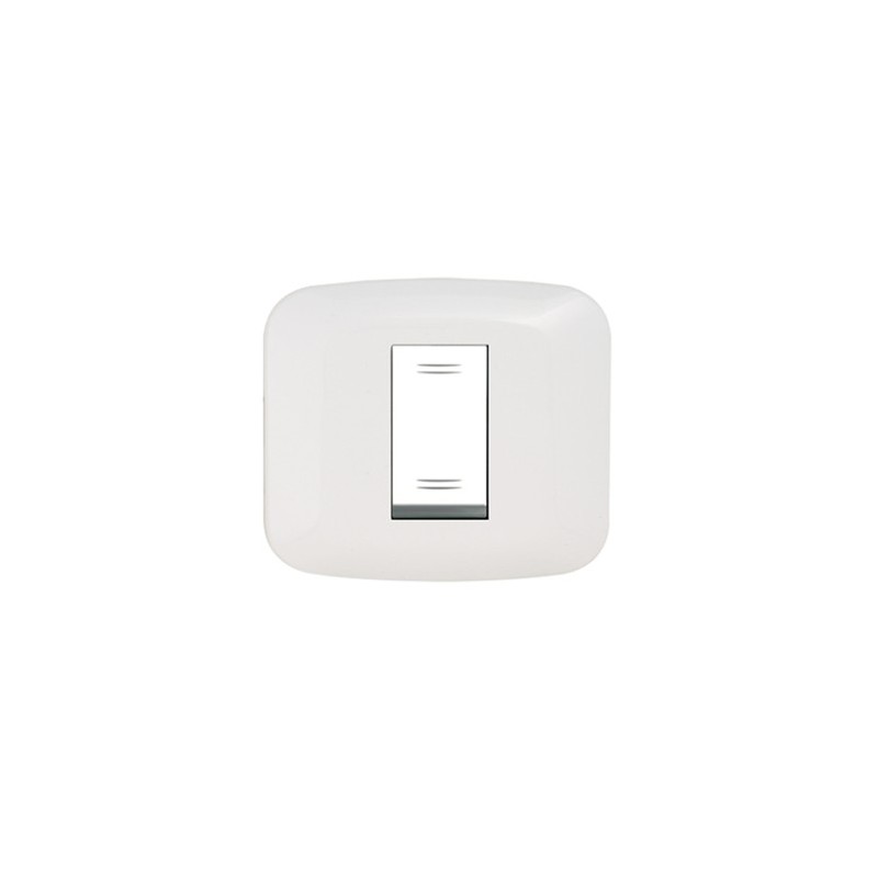 PLAQUE YES 45 CARREE BLANC 1 MODULE|sfh|796f04440776|