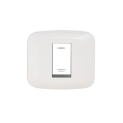 PLAQUE YES 45 CARREE BLANC 1 MODULE|sfh|de989ee06b43|