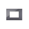 PLAQUE YOUNG 44 RECTANGULAIRE GRIS CENDRÉ 3 MODULES|sfh|9d0f2820b805|
