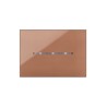 PLAQUE YOUNG TOUCH 44 RECTANGULAIRE MARRON 3 MODULES|sfh|7e188bb20563|