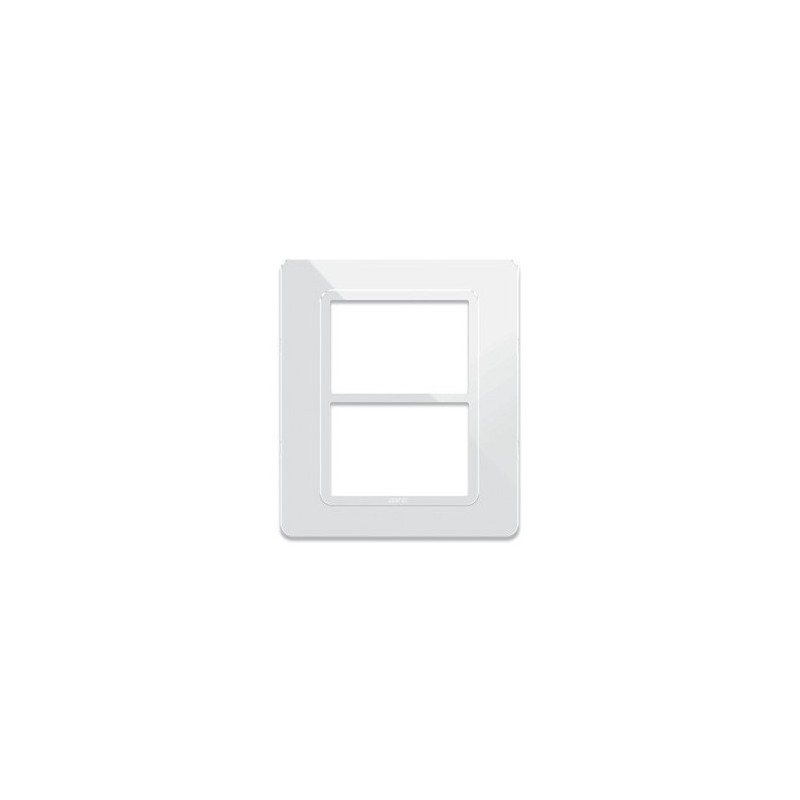 PLAQUE TECHNOPOLYMERE 44 RECTANGULAIRE BLANC 3+3 MODULES|sfh|426ab6d0d0dc|