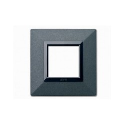 PLAQUE ZAMA 44 CARRÉE GRAPHITE 2 MODULES|sfh|30b53cbf84e3|