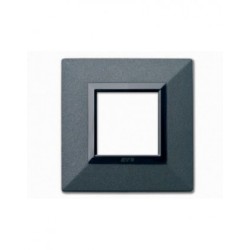 PLAQUE ZAMA 44 CARRÉE GRAPHITE 2 MODULES|sfh|31374f335e27|