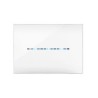 PLAQUE YOUNG TOUCH 44 RECTANGULAIRE BLANC 3 MODULES|sfh|8067ac2dfe90|