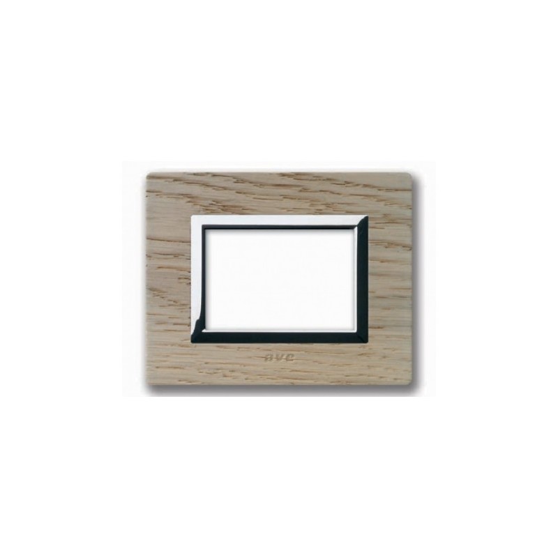PLAQUE BOIS 44 RECTANGULAIRE CHENE CLAIR 3 MODULES|sfh|a2530351fcd7|