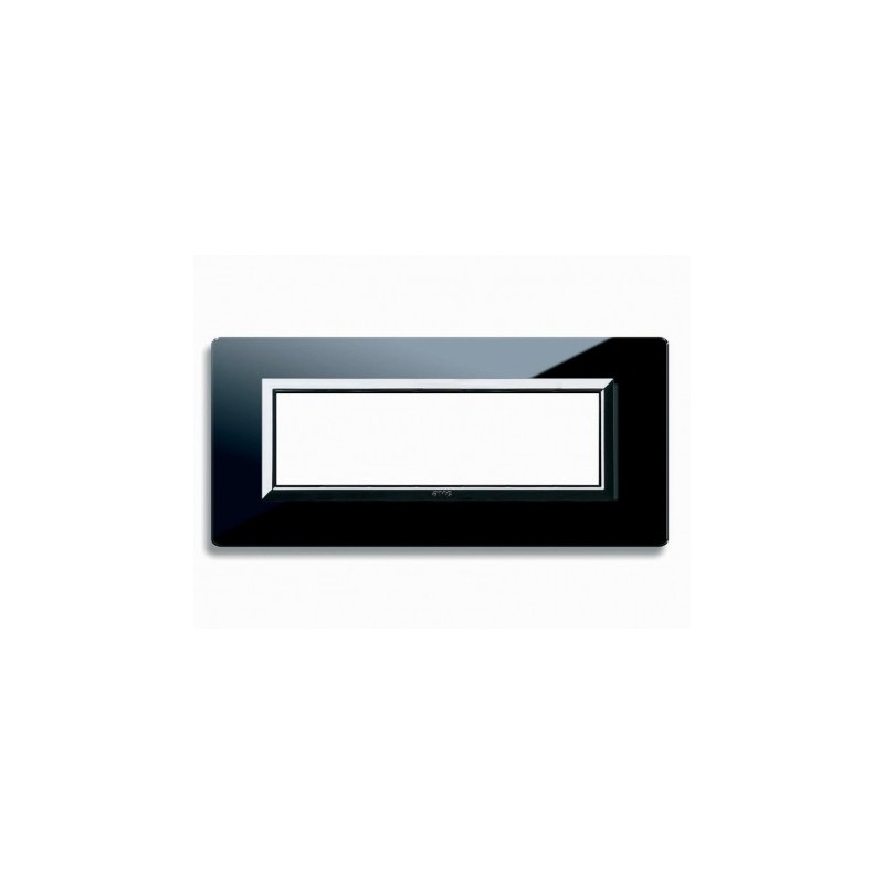 PLAQUE VERA 44 RECTANGULAIRE EN VERRE NOIR ABSOLU 7 MODULES|sfh|6637b3e85ae5|