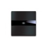 PLAQUE TOUCH 44 CARRÉE ALUMUNIUM ANTHRACITE BROSSÉ 2 MODULES|sfh|ba57de3b2c10|