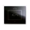 PLAQUE VERA 44 TOUCH RECTANGULAIRE NOIR ABSOLU POUR PRISE COULISSANTE|sfh|5856e7222e74|