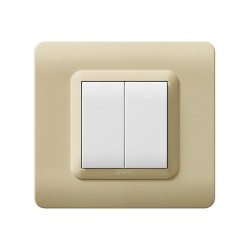 PLAQUE TECHNOPOLYMERE 44 CARRÉE CHAMPAGNE 2 MODULES|sfh|a9331c2531b4|