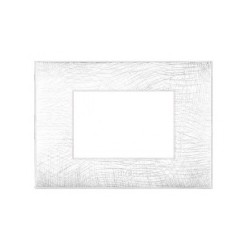 PLAQUE YOUNG 44 RECTANGULAIRE BLANC 3D 3 MODULES|sfh|9588ca7259ea|