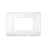 PLAQUE YOUNG 44 RECTANGULAIRE BLANC 3D 3 MODULES|sfh|9588ca7259ea|