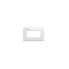 PLAQUE TECHNOPOLYMERE 44 RECTANGULAIRE BLANC 4 MODULES|sfh|ae30620f5e32|
