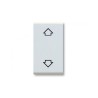 COMMUTATEUR UNIPOLAIRE POUR VOLET ROULANT BLANC|sfh|dc607b56575c|