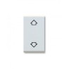 COMMUTATEUR UNIPOLAIRE POUR VOLET ROULANT BLANC|sfh|2856b37b4f92|