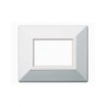PLAQUE ZAMA 44 RECTANGULAIRE BLANC METALLISÉ 3 MODULES|sfh|87fe3fa81646|