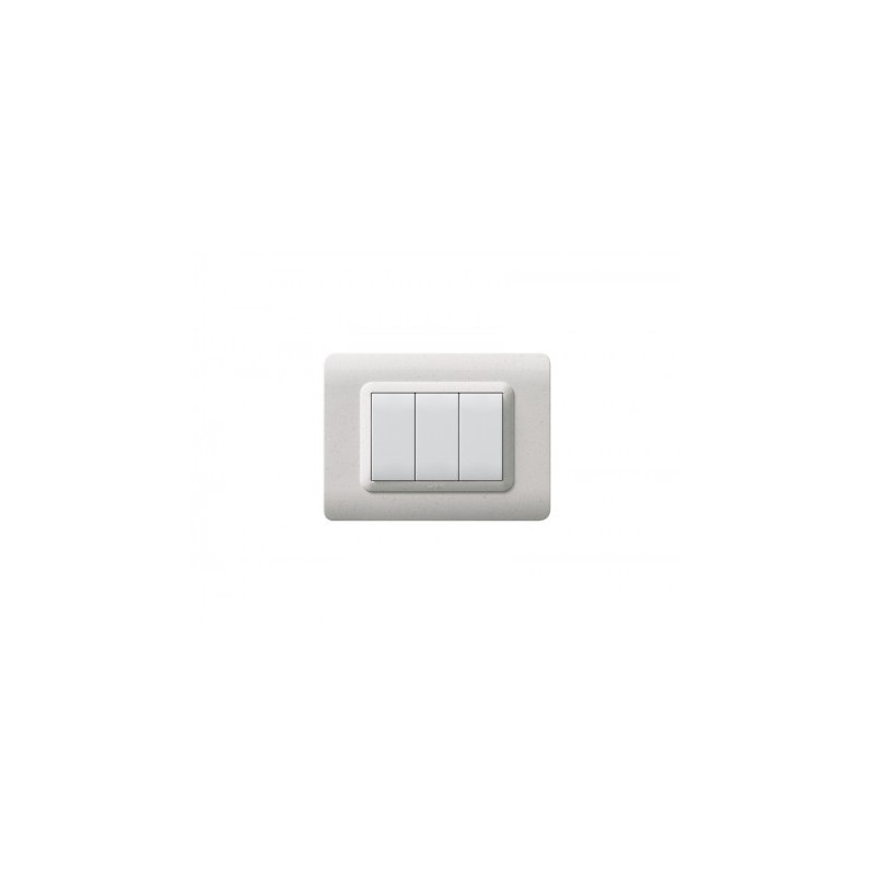 PLAQUE TECHNOPOLYMERE 44 RECTANGULAIRE MARBRE 3 MODULES|sfh|dc76ce46cb59|