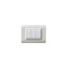 PLAQUE TECHNOPOLYMERE 44 RECTANGULAIRE MARBRE 3 MODULES|sfh|dc76ce46cb59|