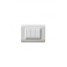 PLAQUE TECHNOPOLYMERE 44 RECTANGULAIRE MARBRE 3 MODULES|sfh|0f1a2d882320|